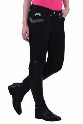 Equine Couture Ladies' Sarah Silicone Knee Patch Breeches