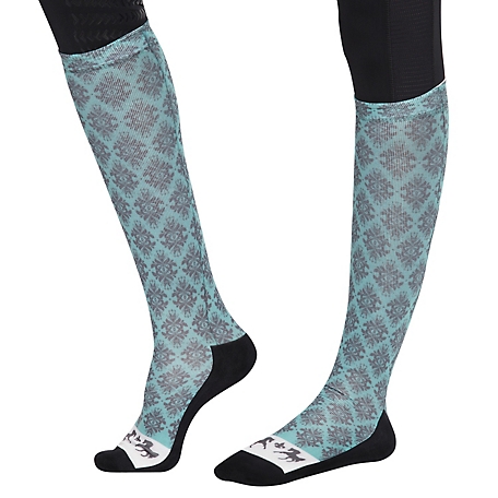 Equine Couture Women's Tara Technical Padded Knee-High Boot Socks