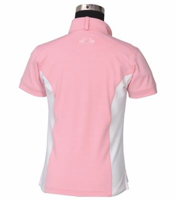 Image showing 1 th Equine Couture Unisex Kids' Cara Short-Sleeve Show Shirt