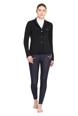 Image showing 2 th Equine Couture Women's Lacey Ultra-Light Show Coat