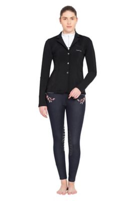 Image showing 3 th Equine Couture Women's Lacey Ultra-Light Show Coat