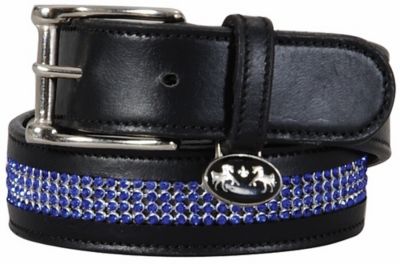 Equine Couture Women's Bling Leather Belt