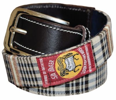 Equine Couture Women's Baker Classic Plaid Belt