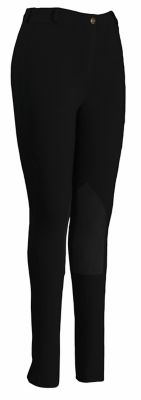 Image showing  Ladies' Pull-On Knee Patch Breeches, 10001