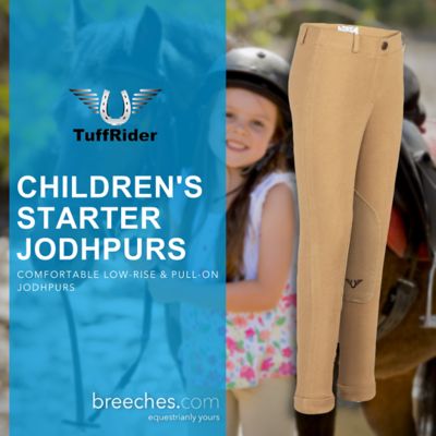 TuffRider Children's Cotton Pull-On Jodhpurs, 10009