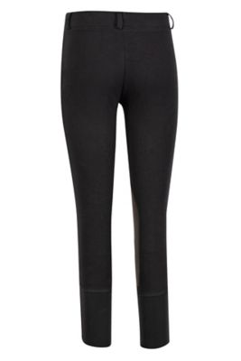 Image showing  Kids' Cotton Pull-On Knee-Patch Breeches