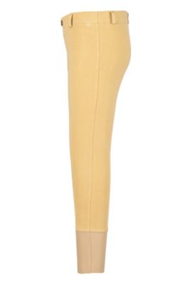 Image showing  Kids' Cotton Pull-On Knee-Patch Breeches