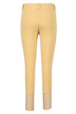Image showing  Kids' Cotton Pull-On Knee-Patch Breeches