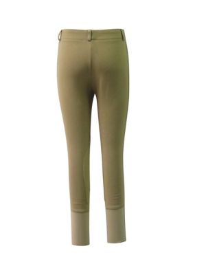 Image showing  Kids' Cotton Pull-On Knee-Patch Breeches