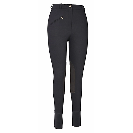 TuffRider Women's Ribbed Knee-Patch Breeches