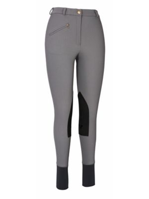 Image showing 0 th TuffRider Women's Ribbed Knee-Patch Breeches