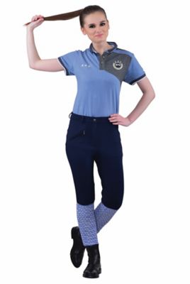 Image showing  Women's Ribbed Knee-Patch Breeches