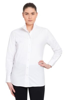 Image showing 0 th TuffRider Women's Cotton/Polyester Starter Long-Sleeve Show Shirt