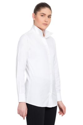 Image showing 1 th TuffRider Women's Cotton/Polyester Starter Long-Sleeve Show Shirt