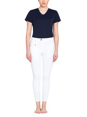 Image showing 4 th TuffRider Women's Ribbed Full-Seat Breeches