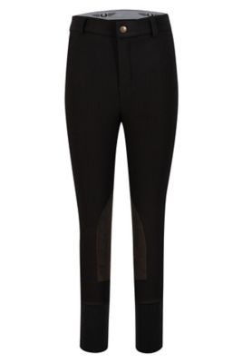 TuffRider Kids' Ribbed Knee-Patch Breeches, UltraGripp