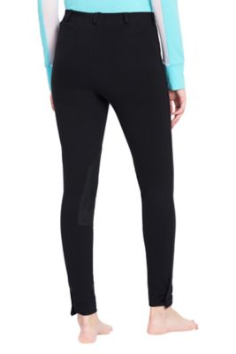 Image showing  Women's Plus-Size Cotton Pull-On Knee-Patch Breeches