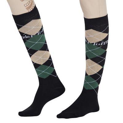 TuffRider Women's Argyle Knee-High Boot Socks