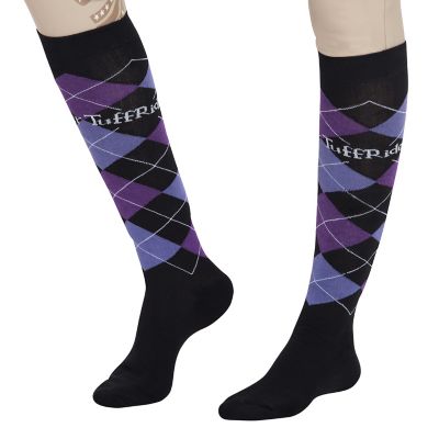 TuffRider Women's Argyle Knee-High Boot Socks