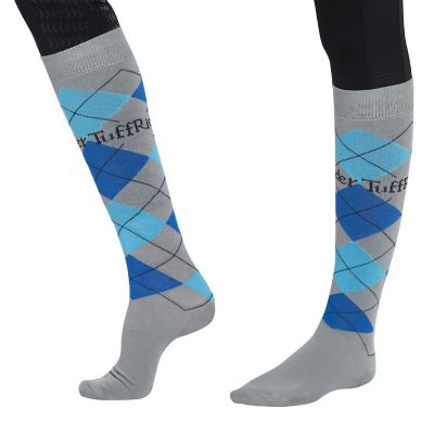 TuffRider Women's Argyle Knee-High Boot Socks