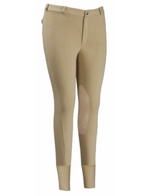 TuffRider Men's Cotton Knee-Patch Breeches, UltraGripp