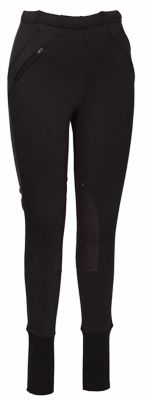 Image showing 0 th TuffRider Women's Unifleece Pull-On Winter Breeches
