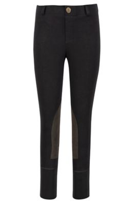 Image showing  Kids' Starter Low-Rise Pull-On Knee-Patch Breeches, UltraGripp