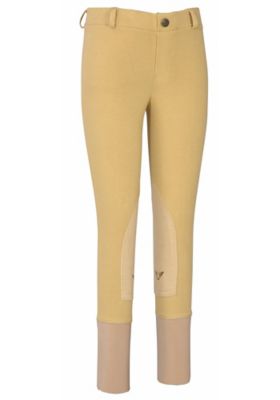 Image showing  Kids' Starter Low-Rise Pull-On Knee-Patch Breeches, UltraGripp