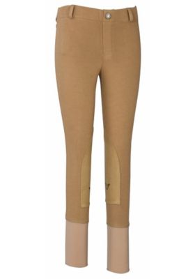 Image showing  Kids' Starter Low-Rise Pull-On Knee-Patch Breeches, UltraGripp