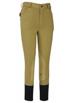 TuffRider Boys' Patrol Light Knee-Patch Breeches