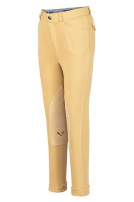 TuffRider Boys' Patrol Light Jodhpurs, UltraGripp