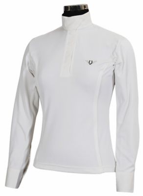 TuffRider Women's Kirby Kwik Dry Long-Sleeve Show Shirt