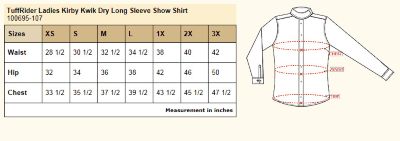 Image showing  Kirby Kwik Dry Long-Sleeve Show Shirt