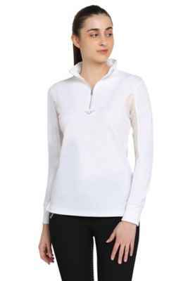 TuffRider Women's Micro Polyester Ventilated Technical Long-Sleeve