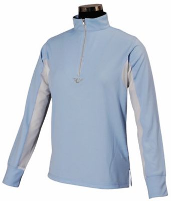 TuffRider Unisex Kids' Ventilated Technical Long-Sleeve Sport Shirt