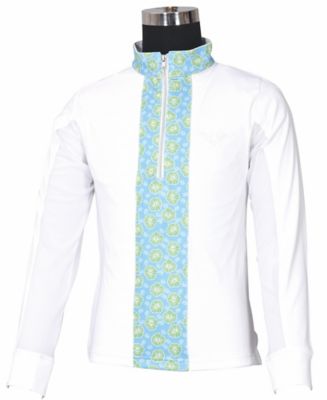 TuffRider Unisex Kids' Athena EquiCool Sport Riding Shirt