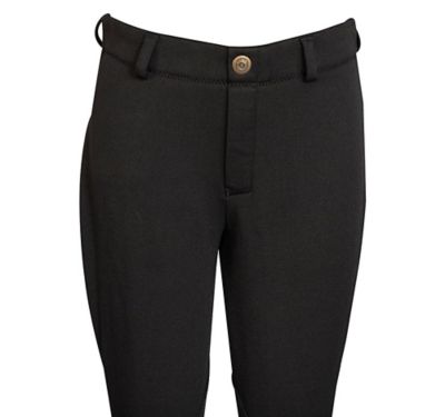 Image showing  Kids' Unicorn Unifleece Pull-On Stretch Fleece Knee-Patch Winter Jodhpurs