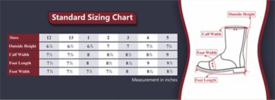 Image showing  Kids' Baroque Front Zip Paddock Riding Boots with Metal Zipper