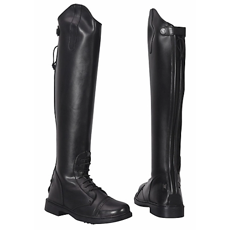 TuffRider Women's Starter Back Zip Synthetic Leather Field Boots