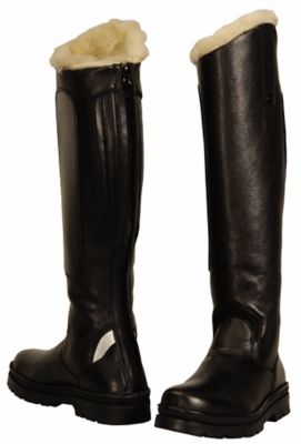 TuffRider Ladies Tundra Fleece Lined Tall Boots in Synthetic Leather, 3060
