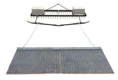 Image showing  Tow-Behind 6 ft. Spike Drag with Leveling Bar and Drag Mat
