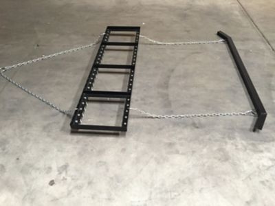 Image showing  Tow-Behind 6 ft. Spike Drag with Leveling Bar and Drag Mat