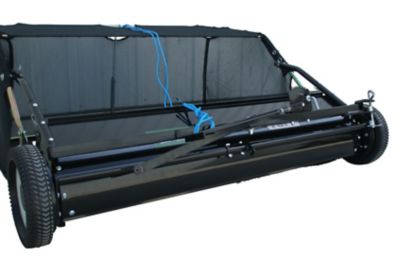 Image showing  Tow-Behind 38 in. 12.5 cu. ft. Quick-Assembly Lawn Sweeper