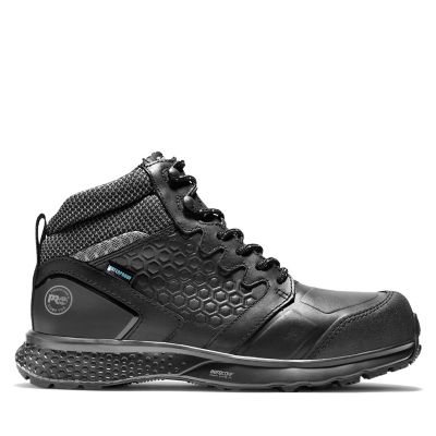 Timberland PRO Women's Reaxion Mid Composite Toe Waterproof Safety Shoes I found that when the temp dropped my feet would be extra cold with either the composite toe or steel toe and i have yet to experience that since purchasing