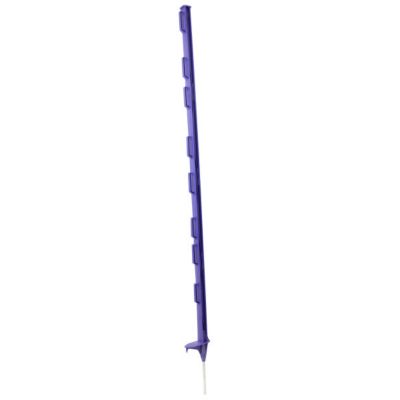 Fi-Shock 4 ft. Step-In Fence Post for Fence Wire and Polytape up to 2 in. W, Purple