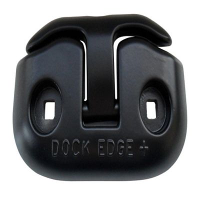 Dock Edge Flip Up Dock Cleat, 6 in., Black, Aluminum