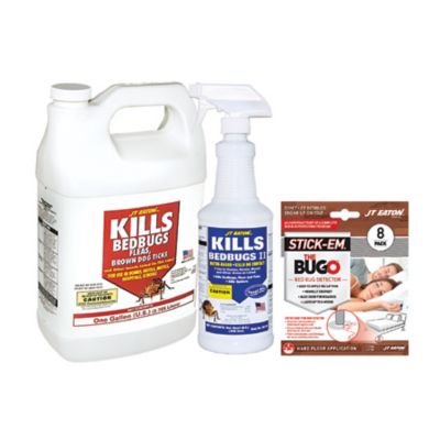 JT Eaton Bed Bug Spray Value Kit with Water Base, 1 qt.