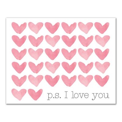 Designs Direct P S I Love You 11 In X 14 In Canvas Wall Art 6038 J At Tractor Supply Co