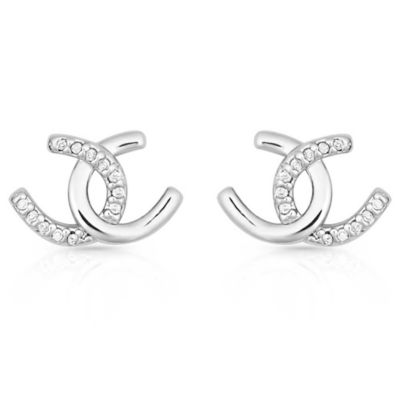 Montana Silversmiths Horseshoe Happiness Post Earrings, ER4505