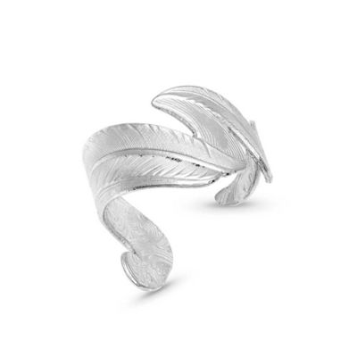 Montana Silversmiths Free Spirit Adjustable Feather Ring, RG4066